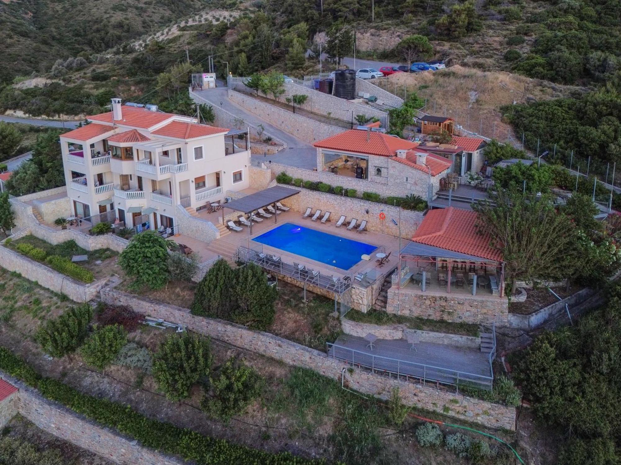 Villa Pasifai Mourteri Eksteriør bilde