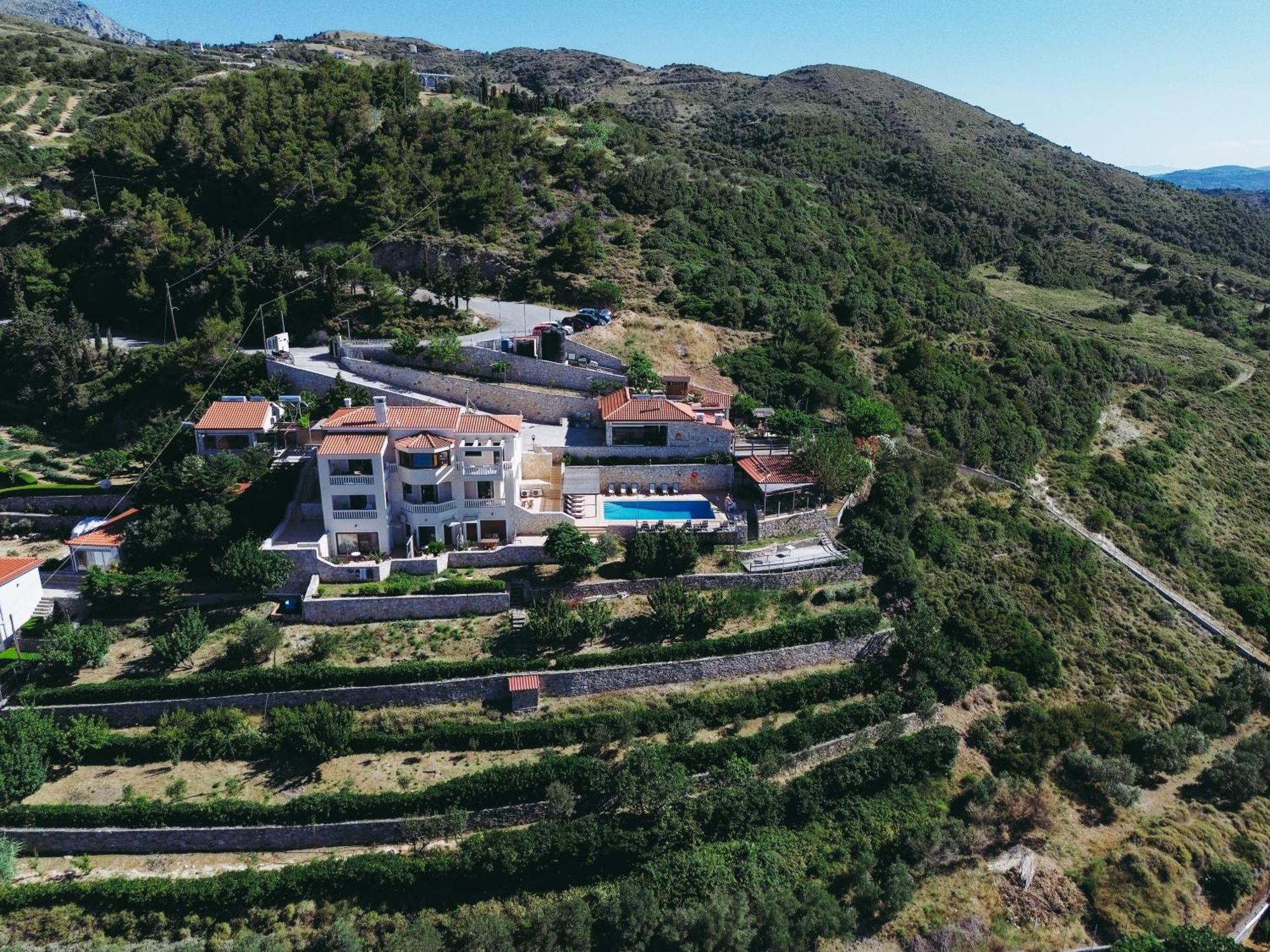 Villa Pasifai Mourteri Eksteriør bilde